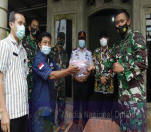 Ribuan Masker Siap Dibagikan Dilokasi TMMD Reguler 110 Kodim 0728/Wonogiri