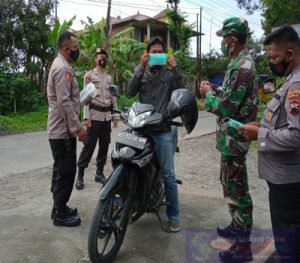 Bentuk Nyata Sinergi TNI Polri Perangi Covid 19