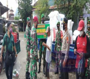 9 Orang Kedapatan Tidak Memakai Masker Dalam Ops Gakplin Manyaran, Petugas Gabungan Berikan Teguran