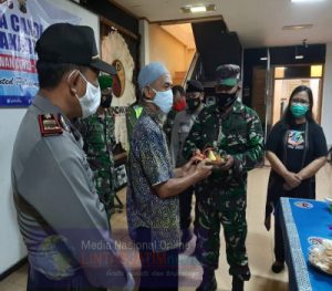 Danramil 01/Laweyan Bersama Kapolsek Setempat Hadiri Deklarasi Kampung Siaga Candi