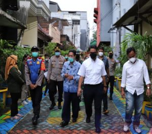 Mabes Polri Asistensi dan Supervisi di Kampung Maspati Surabaya