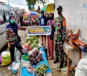 Anggota Koramil Dan Polsek Bulukerto Gelar Gakplin Protkes