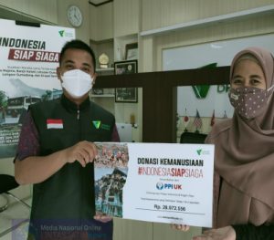 PPI UK Bersama Dompet Dhuafa Bantu Bangkitkan Kembali Sulbar Pasca Gempa