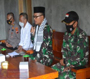 Kasdim 0728/Wonogiri Pimpin Do’a Bersama Sambut TMMD Reguler Ke-110