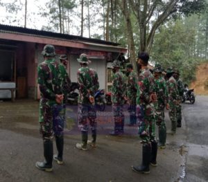 Sebelum Masuk Sasaran, Danramil Pimpin Apel Pengecekan Pra TMMD Desa Brenggolo