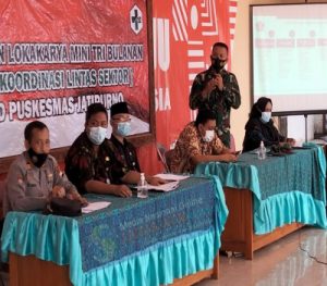 Wakili Danramil, Serma Widhi Hadiri Rakor Lintas Sektoral Bersama Forkopincam