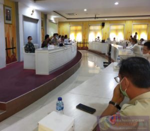 Dandim 0735/Surakarta Ikuti Rakor Peningkatan Kedisiplinan Dan Pengetatan Protokol Kesehatan Pada PPKM Tahap II