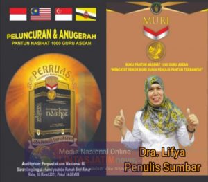 Pantun Karya ‘Lifya’ Guru SLB Negeri 1 Padang Masuk Buku Rekor MURI Dunia