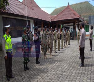 Bati Komsos Koramil 03/Serengan, Masih Ada Pelanggaran Dalam Operasi Masker Yustisi Gabungan