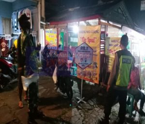 Patroli PPKM Mikro Disiplinkan Warga Selalu Pakai Masker