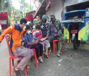 Taman Bacaan Masyarakat ” Turut Dukung TMMD Reguler Ke-110 Kodim 0728/Wonogiri