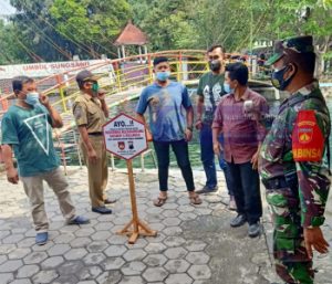 Kembali Adakan Penegakan Prokes Di Umbul Sungsang