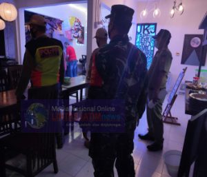 Patroli Malam Amankan Kamtibmas Sekaligus Himbau Prokes ke Masyarakat