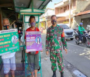 Peran Aktif Babinsa Koramil 03 Serengan dalam Penerapan Edukasi PPMK