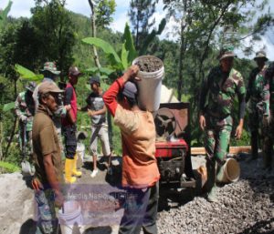 Antusias Warga Dukung Penuh Program TMMD