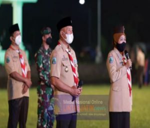 Pembukaan Persemi Oleh Gubernur Jatim Selaku Ketua Mabinda Pramuka Jatim Di Jember