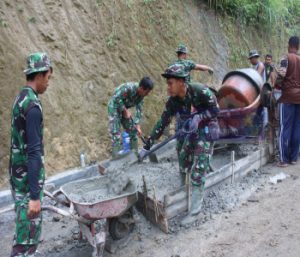 Letda Inf Sutrisno : Mesin Molen Sangat Membantu Pelaksanaan TMMD