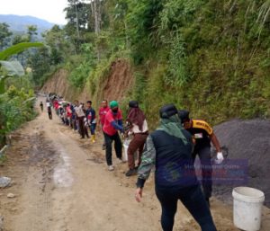 Hipakad Kabupaten Wonogiti Turut Bersinergi Membangun Negeri Melalui TMMD