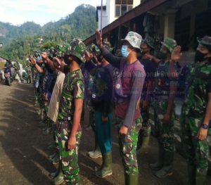 Sebelum Masuk Sasaran, Satgas TMMD Reguler Ke-110 Kodim 0728/Wonogiri Laksanakan Apel