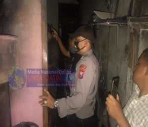 Penyebab Kebakaran di Dupak Bandarejo Minggu Malam Diselidiki Oleh Petugas