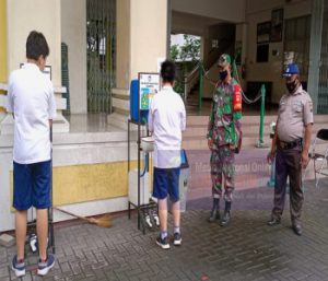 SMP Kalam Kudus Menjadi Incaran PPKM Babinsa Kelurahan Gajahan Ini Alasannya