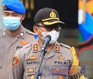 Mencegah Terjadinya Kejahatan, Polrestabes Surabaya Tingkatkan Patroli Wilayah,  di Masa Pandemi di Bulan Ramadhan