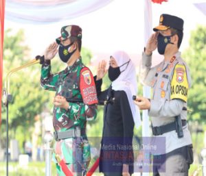 Apel Kesiapan Penyekatan Larangan Mudik Mulai Dilakukan Di Jatim