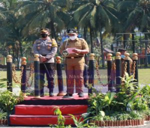 Apel Kesiapan Pengamanan Larangan Mudik Hari Raya Idul Fitri 1442 H