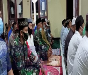 Peltu Lutfi Himbau Jama’ah Shalat Tarawih Terapkan Protokol Kesehatan