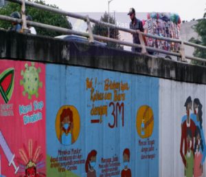 Tak Hanya Indah Di Pandang, Mural Sisipkan Pesan Kemanusiaan