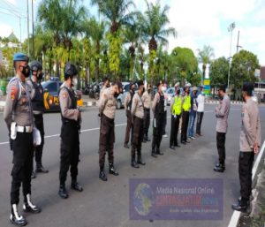 Polres Jember Gelar Apel Pengamanan Dialog Kebangsaan Lintas Agama