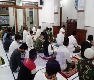 Dandim Solo Gelar Safari Sholat Subuh Berjama’ah