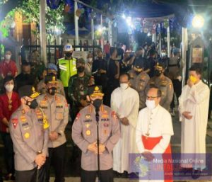 Kapolri Kunjungi Gereja Katedral Jakarta, Pastikan Ibadah Misa Aman