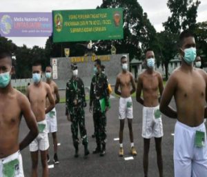 Pangdam II/Sriwijaya Pimpin Sidang Pantukhir Calon Tamtama Gelombang – I TA. 2021