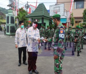 Kegiatan Pembinaan Kerukunan Umat Beragama Kodim 0728/Wonogiri Terapkan Protokol Kesehatan