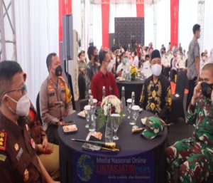 Grand Launching Mall Pelayanan Publik, Kapolres Dampingi Bupati Gresik