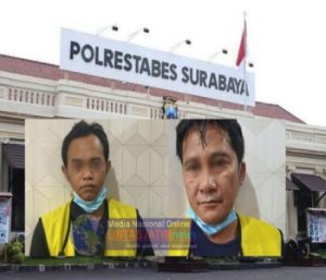 Sabu Diselipkan di STNK, Dua Sopir Asal Surabaya Diringkus Polisi