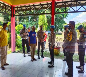 Pengecekan Pos Pam Operasi Ketupat Semeru 2021 Polres Jember Oleh Ro.Provos Mabes Polri