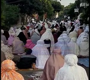 Warga Laksanakan Sholat id di Cimahi, Perumahan Nusa Hijau Permai