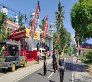 Kapolsek Sukowono Pimpin Giat Penyekatan di Hari Raya Idul Fitri 1442