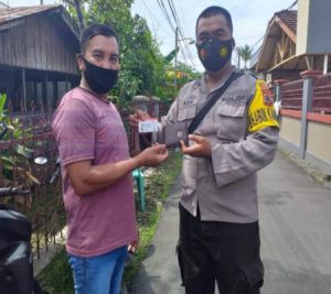 Dompet Hilang Dan Ditemukan, Salmannor : Terima Kasih Pak Polisi