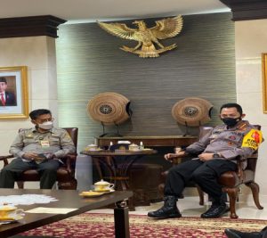 Kapolri Bersama Mentan Bahas Swasembada Beras Hingga Pendistribusian Pupuk Subsidi