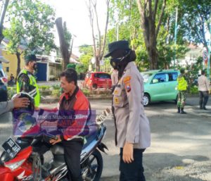 Perketat Pengawasan Prokes Polres Gresik Secara Intensif Gelar Operasi Yustisi