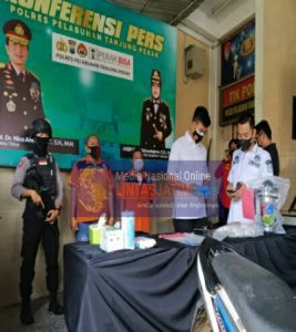 Polres Tanjung Perak Tangkap Kurir Narkoba