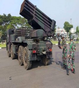 Jelang Latihan,Prajurit YON ROKET 2 MAR PASMAR 2 Laksanakan Drill prdb mlrs vampire