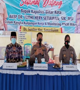 Kapolres Blitar Kota Gelar Asistensi, Dorong Optimalisasi fungsi PPKM Mikro