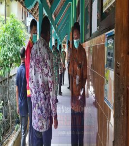 Satgas Penganan Covid-19 Karangtengah Cek Kesiapan Sekolah Hadapi Simulasi PTM