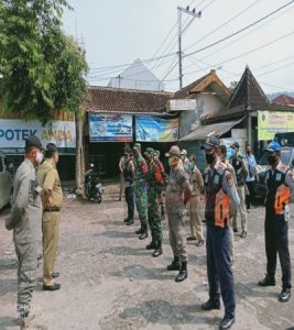 Sebelum Gelar Ops Gakplin Protkes, Anggota Gabungan Laksanakan Apel Pengecekan