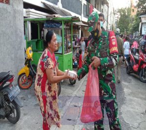 Korem 074/Warastratama Bersama Kodim Surakarta Berbagi Berkah Ramadhan Untuk Masyarakat