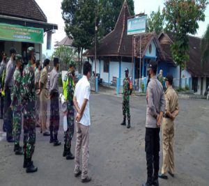 Satgas Covid-19 Kecamatan Jatisrono Laksanakan Apel Sebelum Gelar Ops Gakplin Protkes